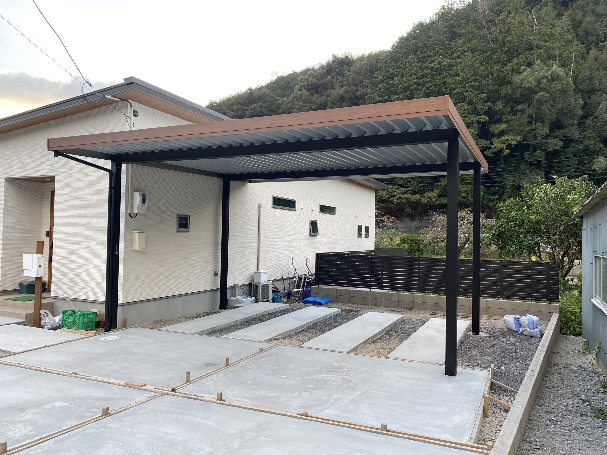 カーポート施工例